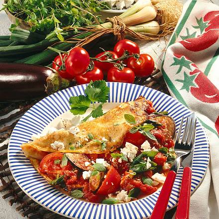 Gefüllte Pfannkuchen Rezept Gefüllte Pfannkuchen Rezept