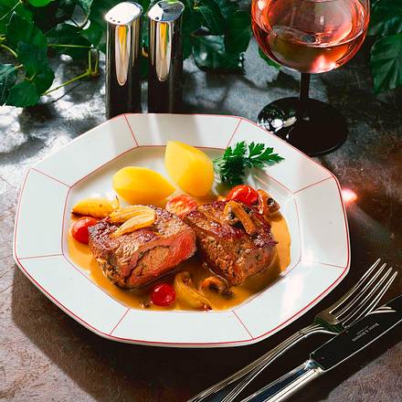 Gefüllte Rumpsteaks Rezept Gefüllte Rumpsteaks Rezept