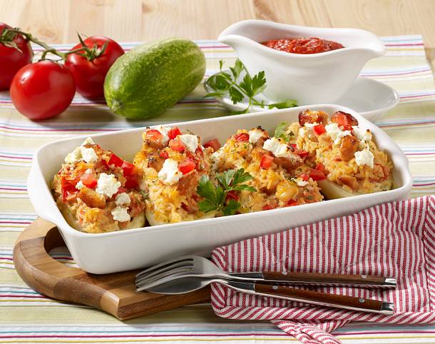 Gefüllte Schmorgurken Rezept Gefüllte Schmorgurken Rezept