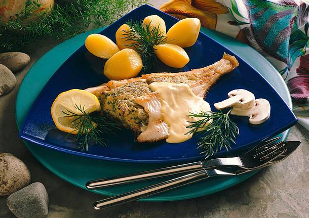 Gefüllte Schollen Rezept Gefüllte Schollen Rezept