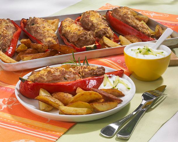 Gefüllte Spitzpaprika Rezept Gefüllte Spitzpaprika Rezept