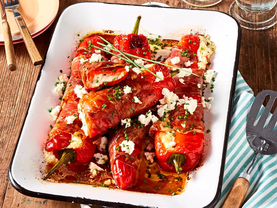 Gefüllte Spitzpaprika Rezept Gefüllte Spitzpaprika
