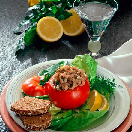 Gefüllte Tomate Rezept Gefüllte Tomate Rezept