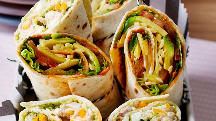 Gefüllte Wraps vegetarisch - Foto: House of Food / Bauer Food Experts KG