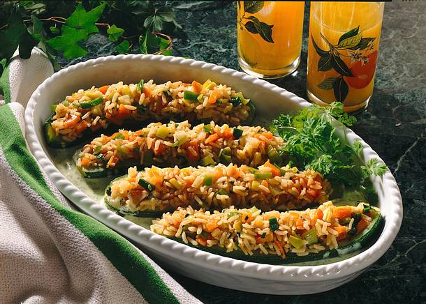 Gefüllte Zucchini Rezept
