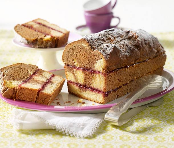 Gefüllter Espresso-Marmorkuchen Rezept Gefüllter Espresso-Marmorkuchen Rezept