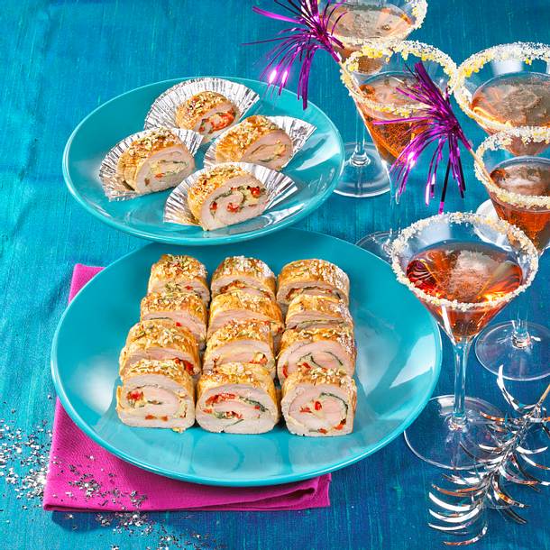Gefüllter Filetbraten und Havanna-Cocktail Rezept Gefüllter Filetbraten und Havanna-Cocktail Rezept