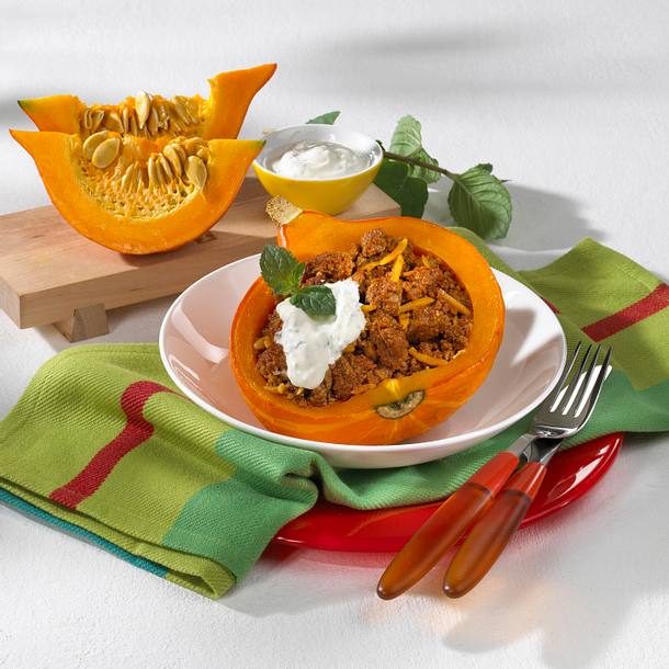 Gefüllter Kürbis Rezept