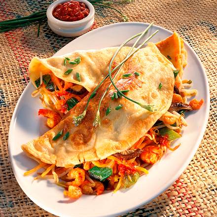 Gefüllter Pfannkuchen Rezept Gefüllter Pfannkuchen Rezept