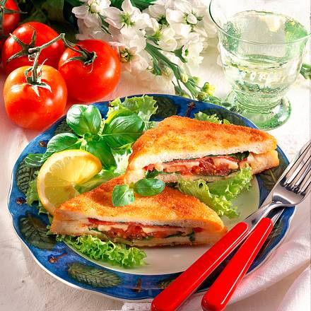 Gefülltes Toastbrot Rezept Gefülltes Toastbrot Rezept