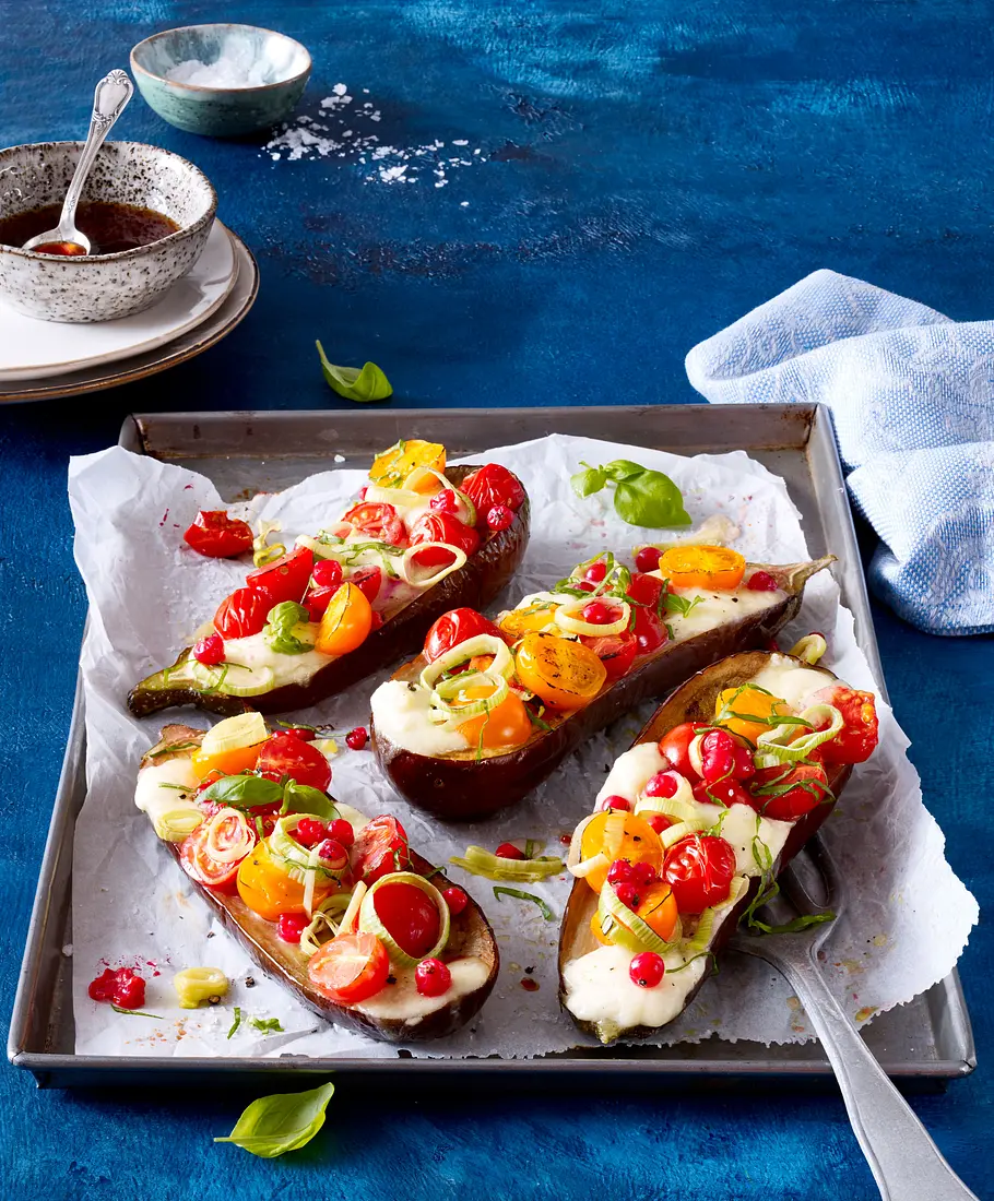 Gefüllte Aubergine Rezept