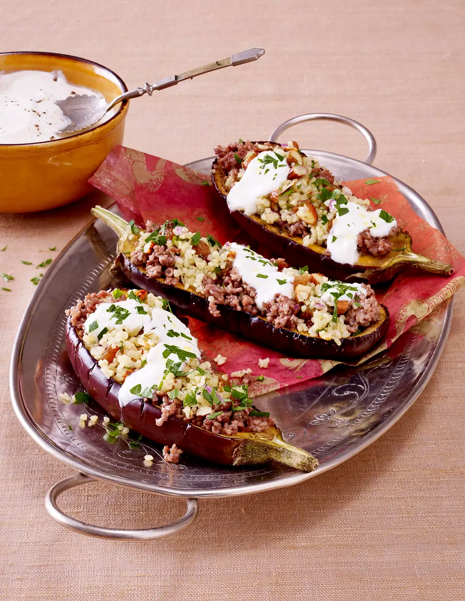 Gefüllte Auberginen Rezept