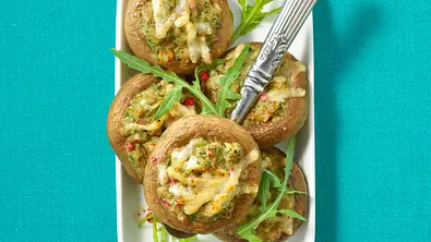 Gefüllte Champignons Rezept - Foto: LECKER @ Bauer Media Group