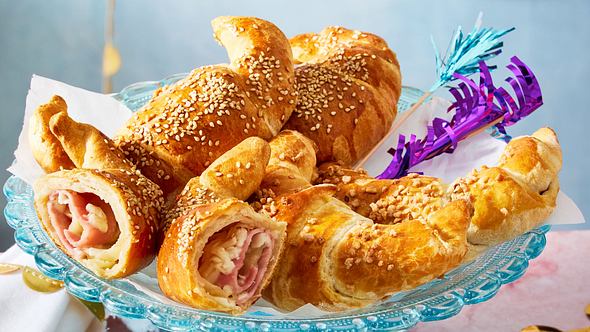 Essen zur Einschulung: Gefüllte Croissants - Foto: House of Food / Bauer Food Experts KG