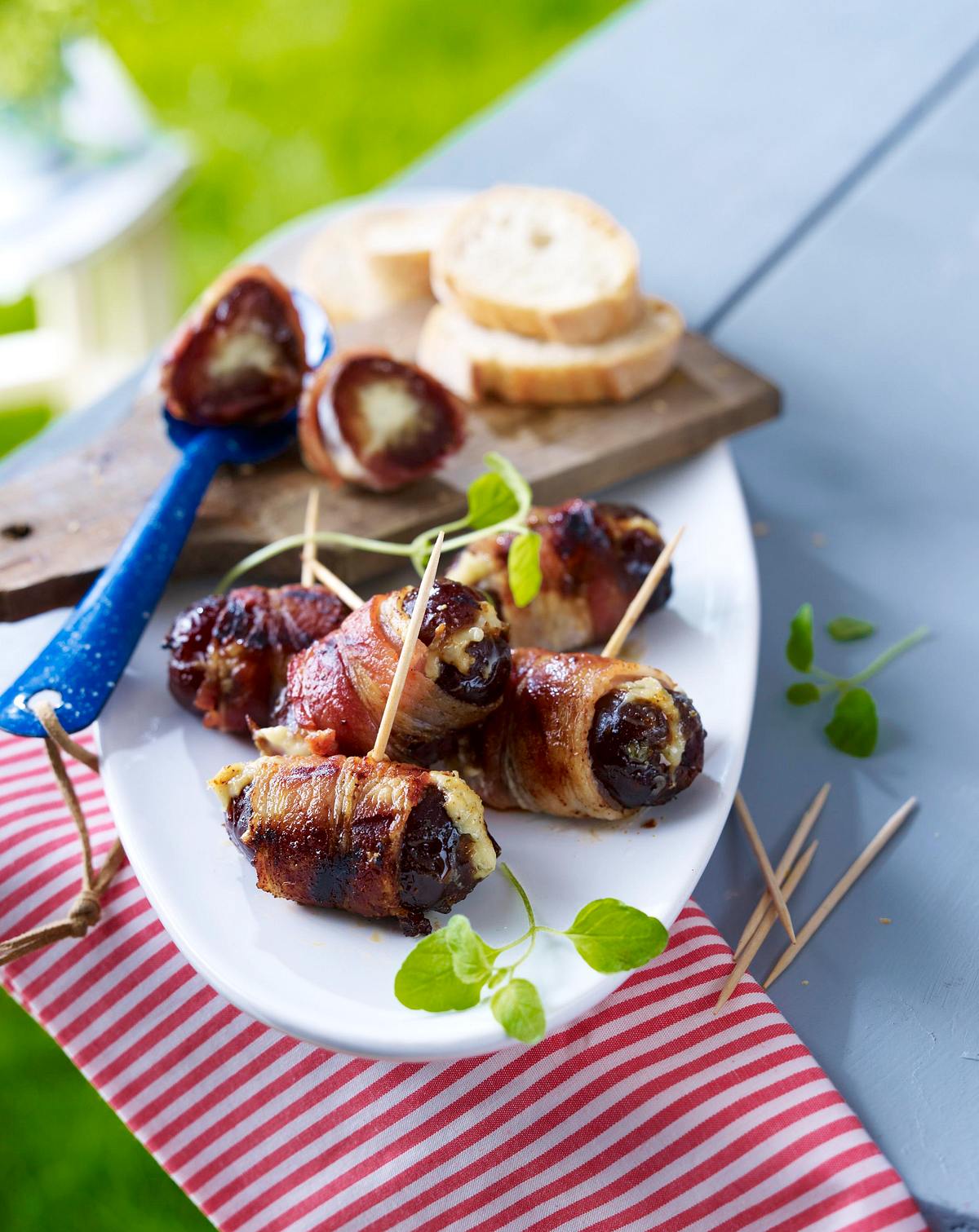 Gefüllte Datteln vom Grill Rezept