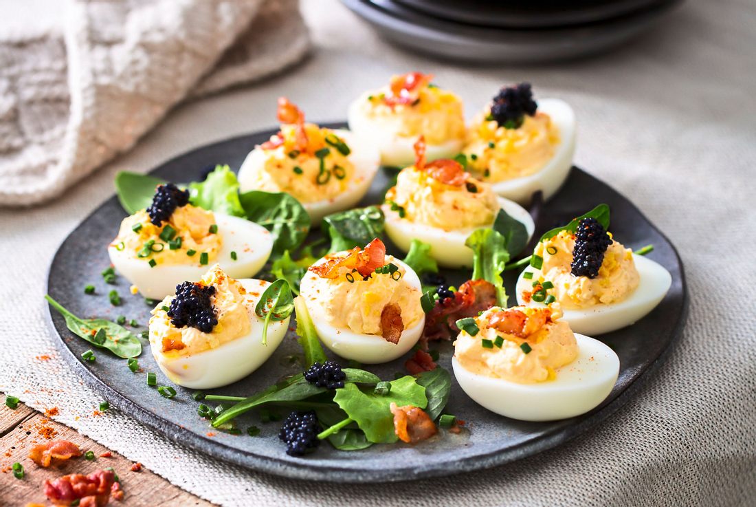 Gefüllte Ei-Geschenke Rezept Gefüllte Ei-Geschenke Rezept