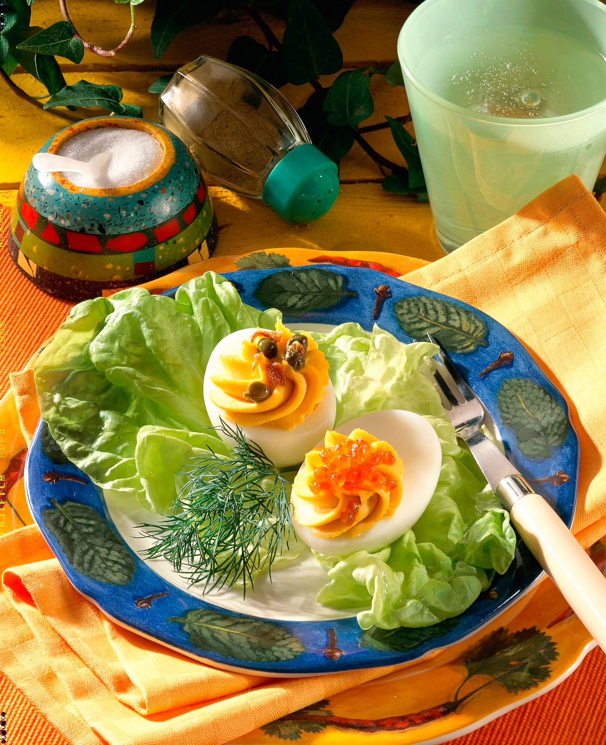 Gefüllte Eier Rezept