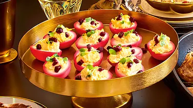 Gefüllte Eier Mimosa-Style Rezept - Foto: LECKER @ Bauer Media Group