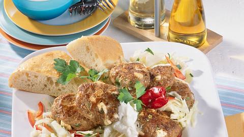 Gefüllte Frikadellen griechische Art Rezept - Foto: House of Food / Bauer Food Experts KG