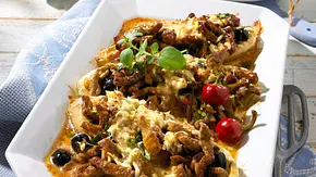 Gefüllte griechische Schmorgurken Rezept - Foto: LECKER @ Bauer Media Group Gefüllte griechische Schmorgurken Rezept - Foto: LECKER @ Bauer Media Group