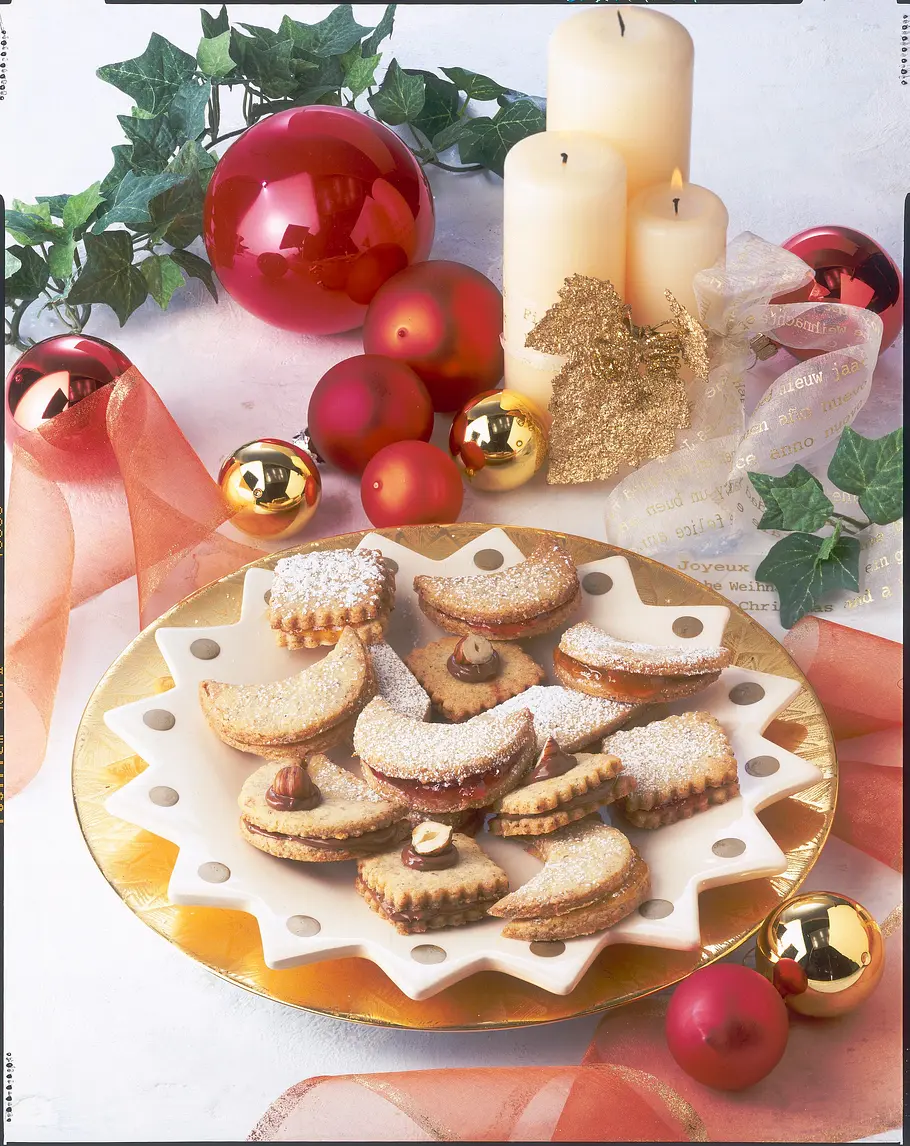 Gefüllte Haselnusskekse Rezept Gefüllte Haselnusskekse Rezept