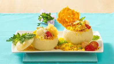 Gefüllte Kohlrabi mit Hähnchen Rezept - Foto: LECKER @ Bauer Media Group