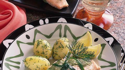 Gefüllte Lachstaschen Rezept - Foto: House of Food / Bauer Food Experts KG