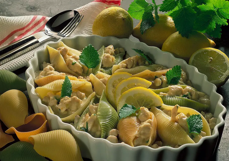 Gefüllte Muschelnudeln Rezept Gefüllte Muschelnudeln Rezept