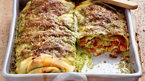 Gefüllte Nudelrollen mit Rucolacreme Rezept - Foto: House of Food / Bauer Food Experts KG