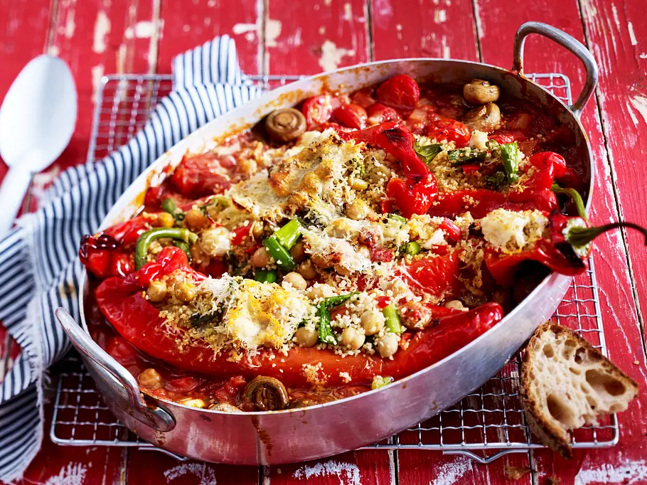 Gefüllte Paprika „Scharfe Renner“ Rezept Gefüllte Paprika „Scharfe Renner“ Rezept