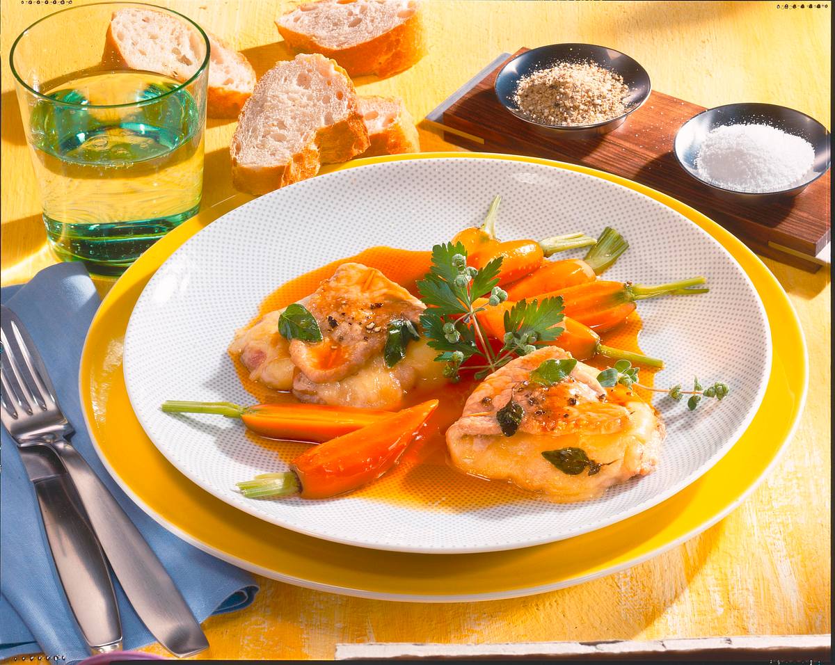 Gefüllte Schweineschnitzel Rezept