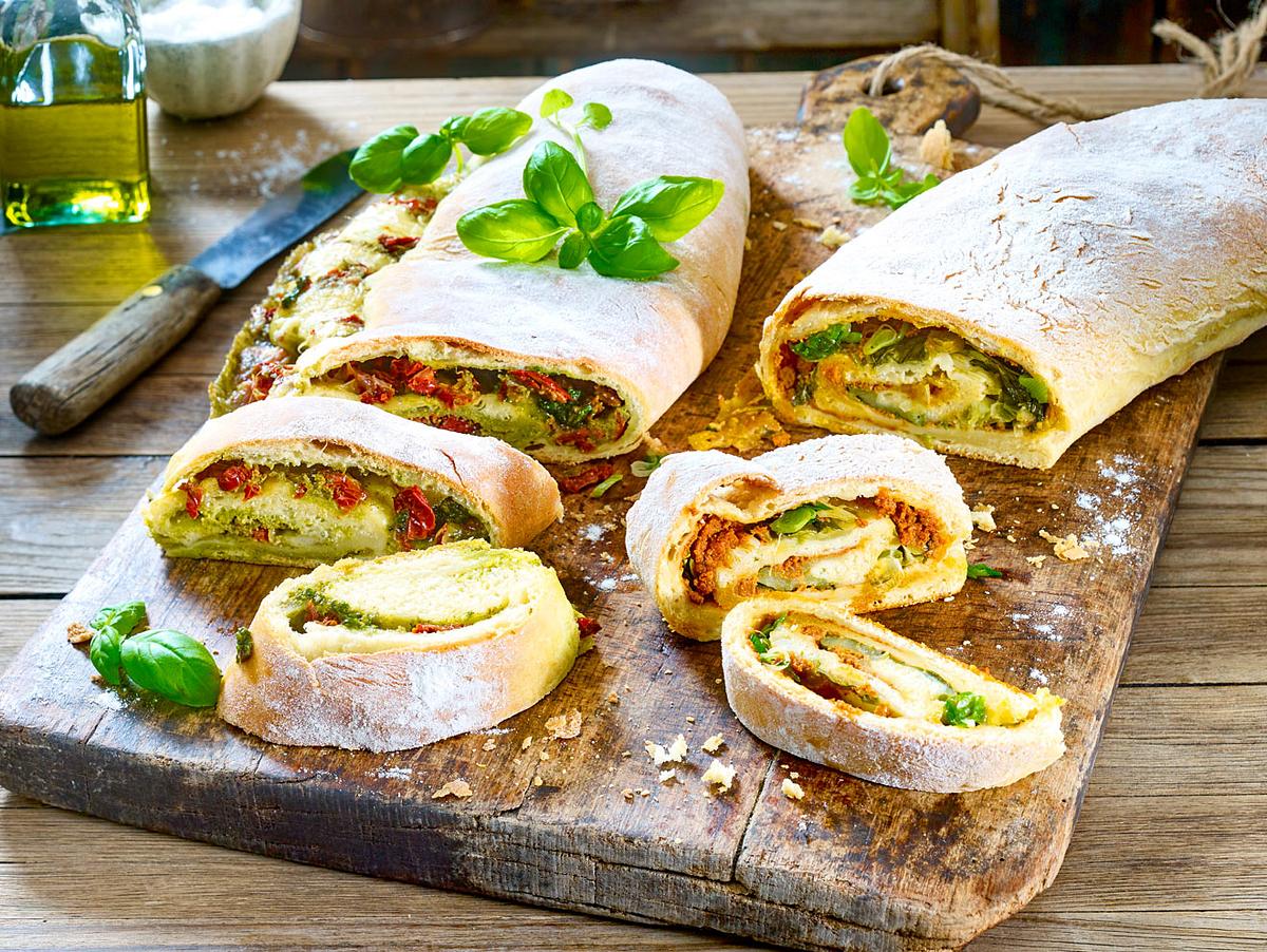 Gefülltes Brot zum Grillen Rezept