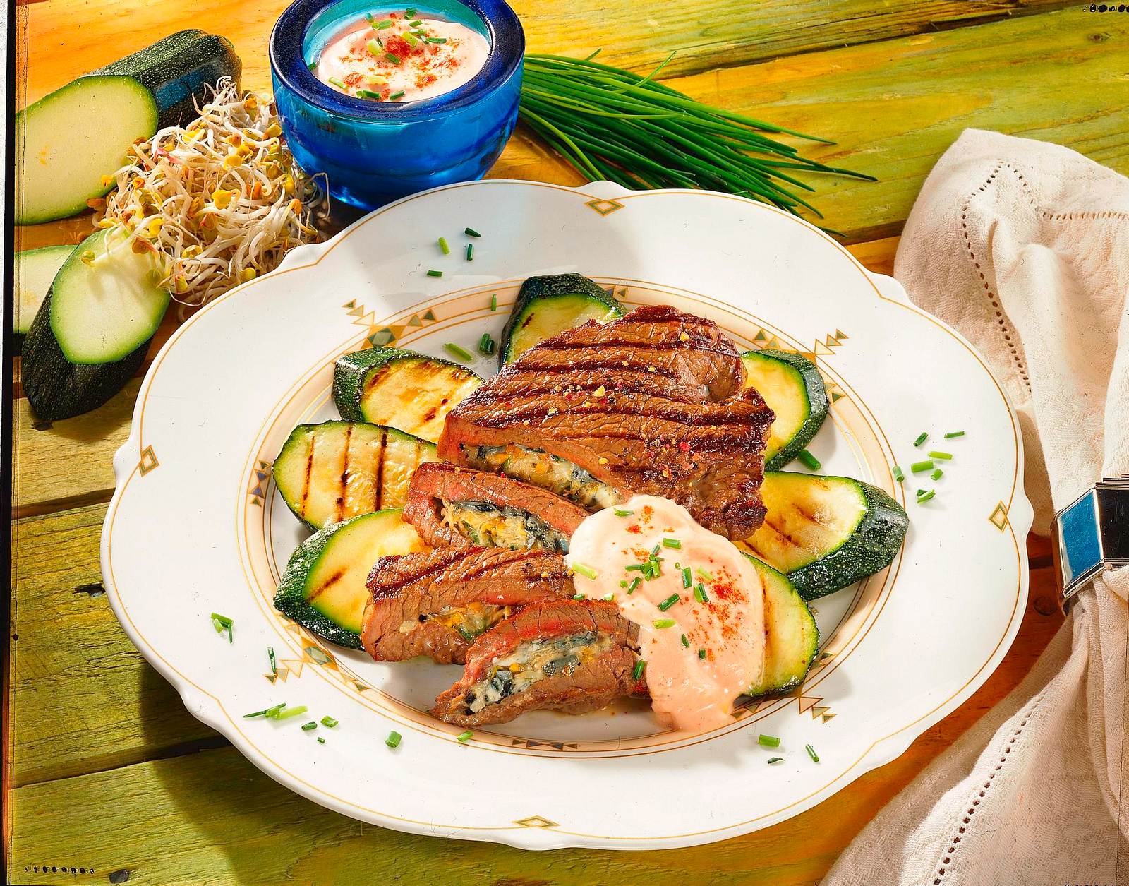 Gefülltes Rindersteak Rezept | LECKER