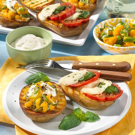 Gegrillte Kartoffeln "Hawaii" Rezept