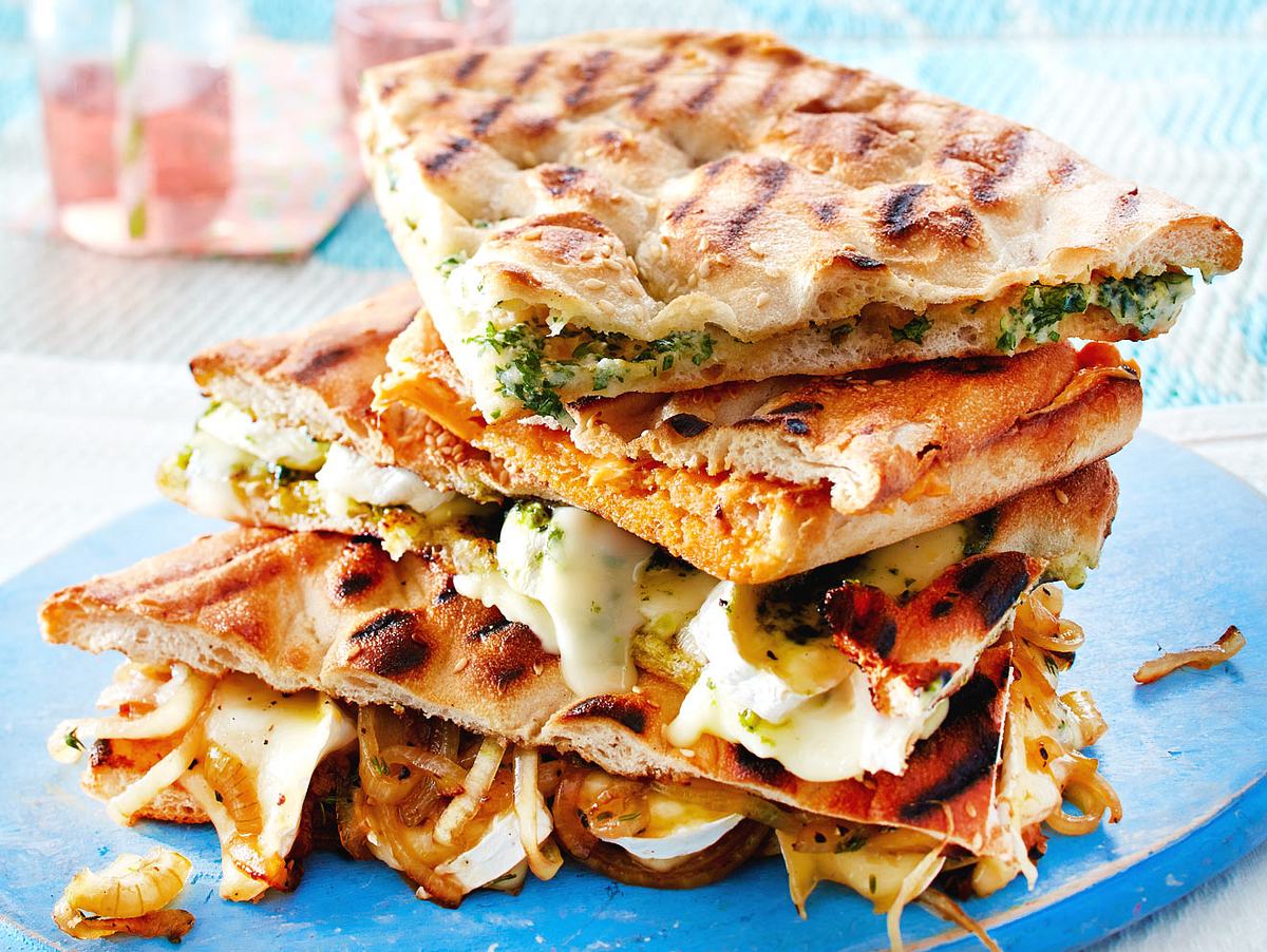 Gegrillte Pide-Sandwiches Rezept