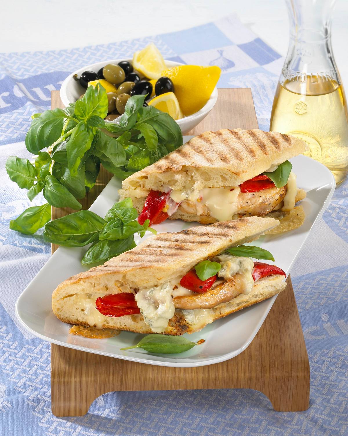 Gegrillte Schnitzel-Ciabatta Rezept