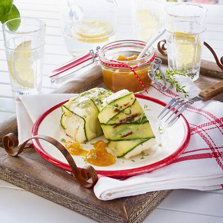 Gegrillter Halloumi mit Mango-Chutney Rezept Gegrillter Halloumi mit Mango-Chutney Rezept