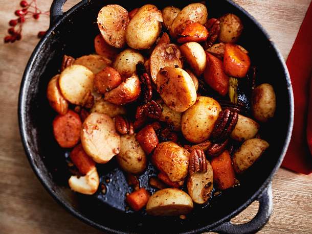 Gegrilltes Ofen-Gemüse rezept