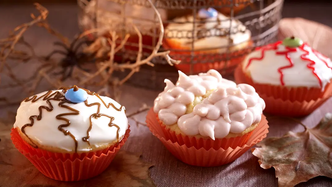 Gehirn- und Augen-Muffins Rezept - Foto: LECKER @ Bauer Media Group Gehirn- und Augen-Muffins Rezept - Foto: LECKER @ Bauer Media Group