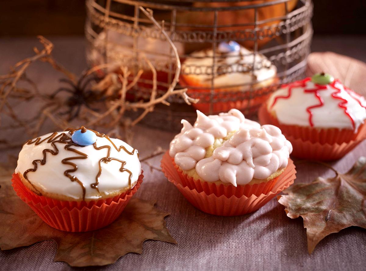 Gehirn- und Augen-Muffins Rezept