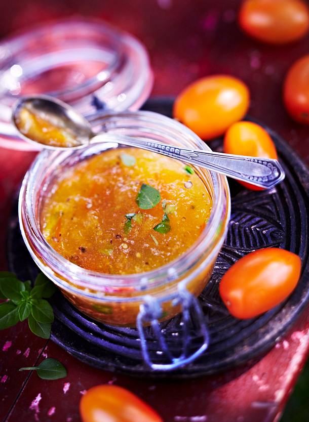 Gelbe Tomaten-Konfitüre Rezept | LECKER