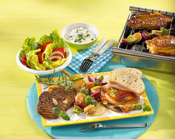 Gemischte Grillplatte Rezept Gemischte Grillplatte Rezept