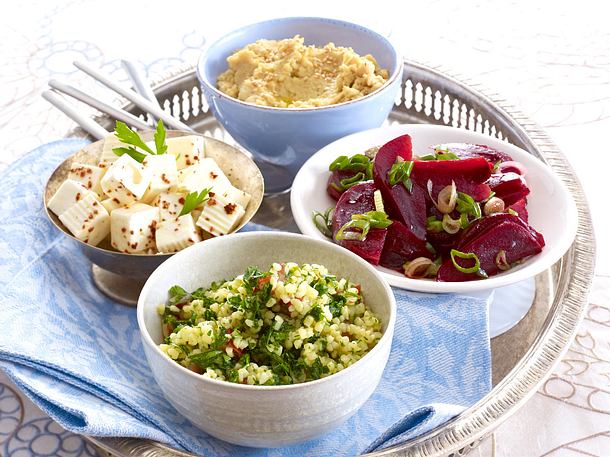Gemischte Mezze Rezept Gemischte Mezze Rezept