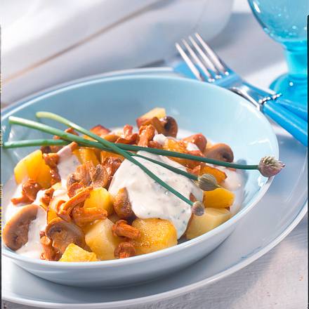 Gemischte Pilzpfanne Rezept Gemischte Pilzpfanne Rezept