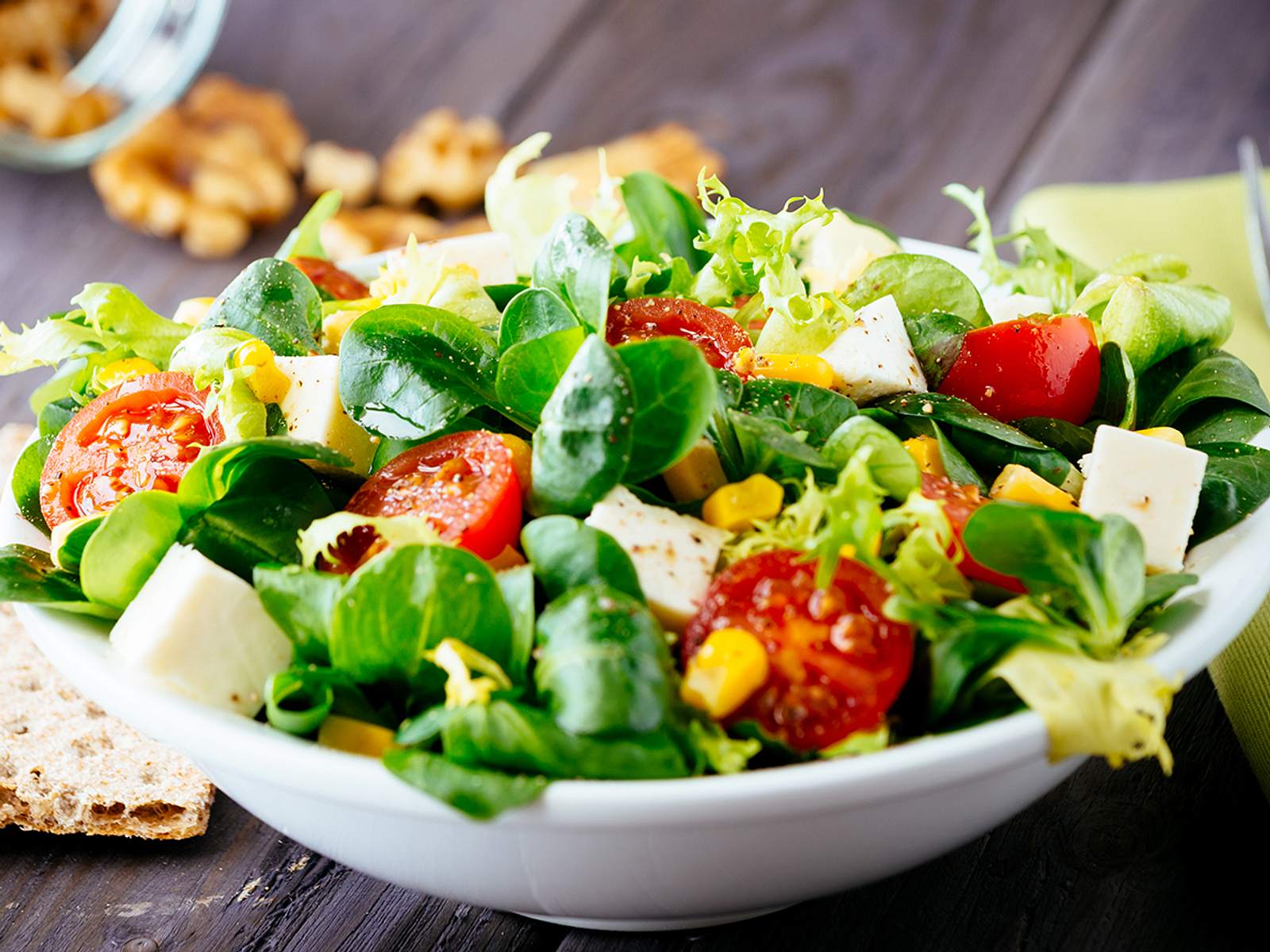 Wie Viel Kalorien Hat Ein Gemischter Salat Einfacher gemischter Salat Rezept | LECKER