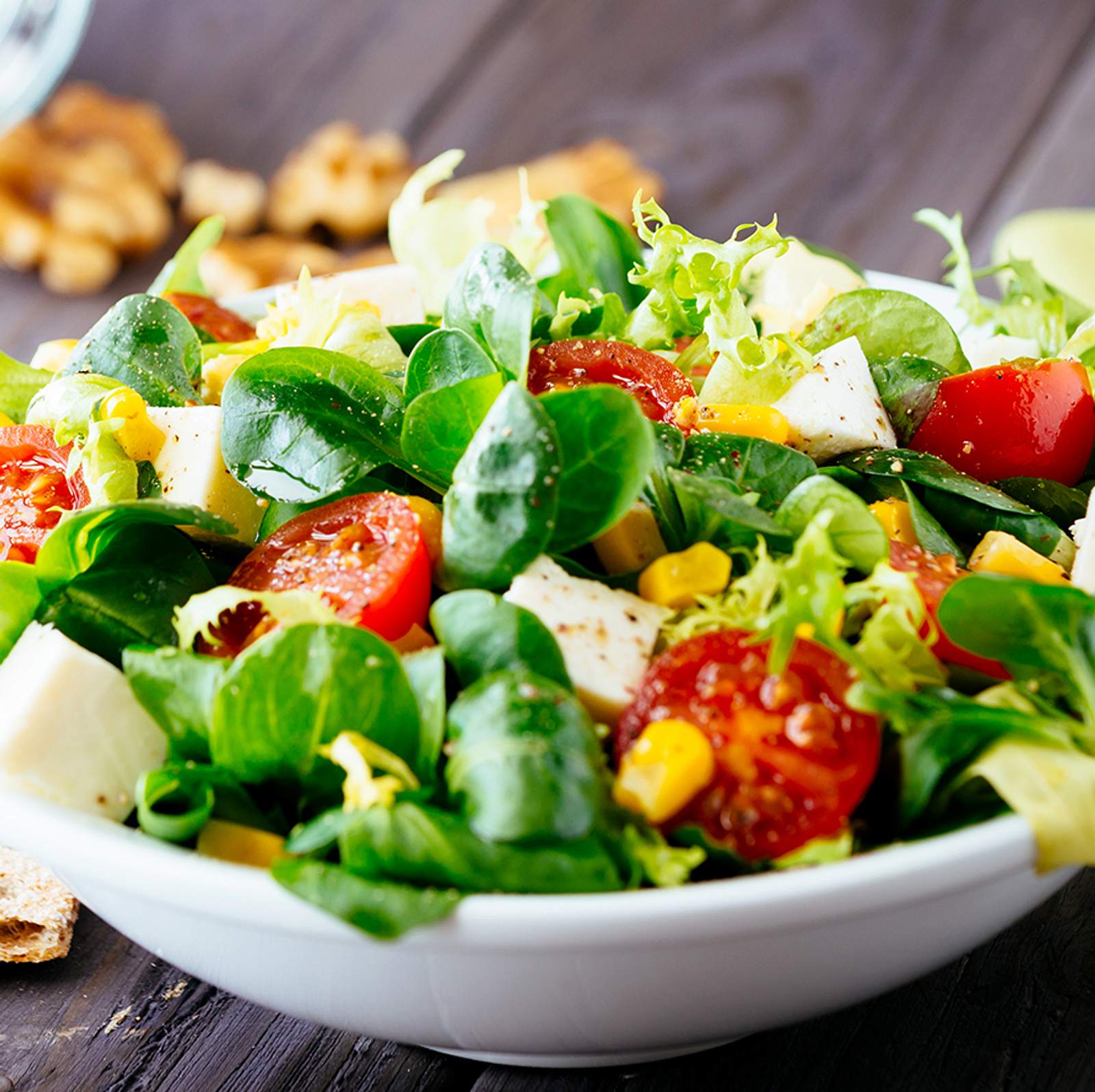 Einfacher gemischter Salat Rezept
