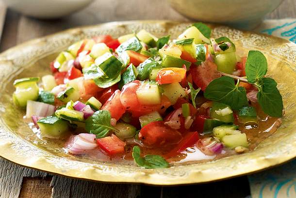 Gemüse-Minz-Salat Rezept Gemüse-Minz-Salat Rezept