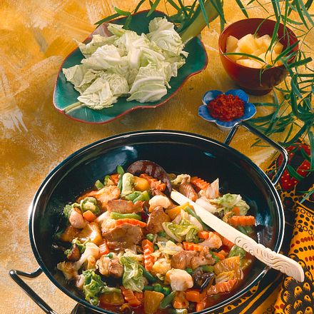 Gemüse mit Hähnchenfilet Rezept