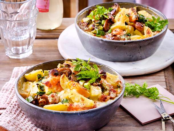 Gemüseauflauf fürs Monatsende Rezept Gemüseauflauf fürs Monatsende Rezept