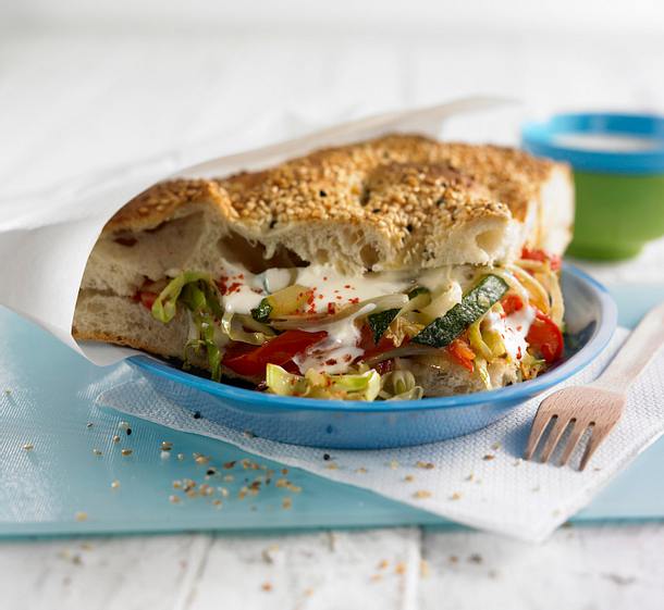 Gemüsedöner Rezept Gemüsedöner Rezept